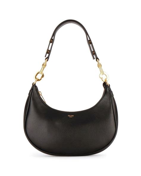 celine little black bag|Celine shoulder bag black.